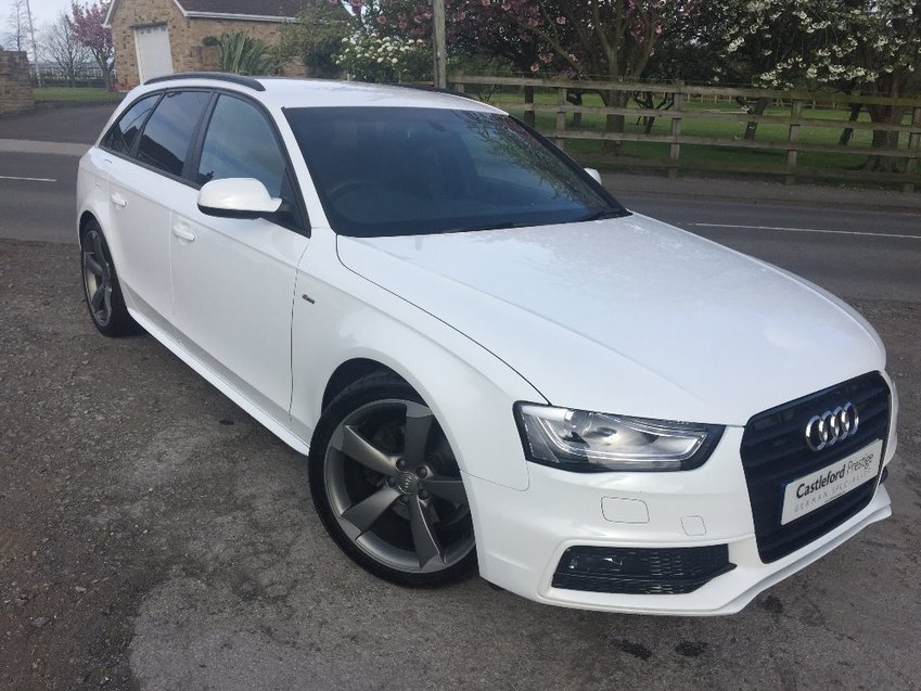 View AUDI A4 AVANT TDI S LINE BLACK EDITION