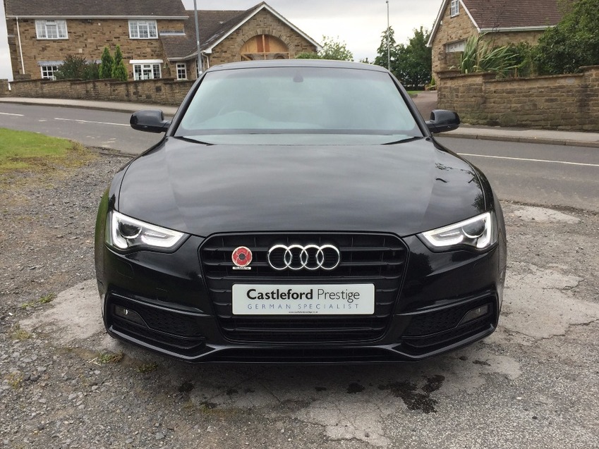 View AUDI A5 TFSI QUATTRO S LINE BLACK EDITION