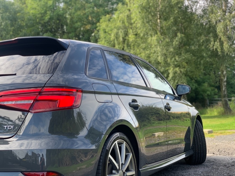 View AUDI A3 TDI S LINE BLACK EDITION