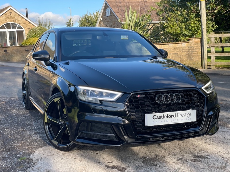 View AUDI A3 TFSI S LINE BLACK EDITION